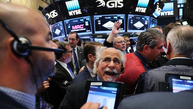 Trading on the New York Stock Exchange was its most volatile since the Global Financial Crisis. Picture: Supplied.