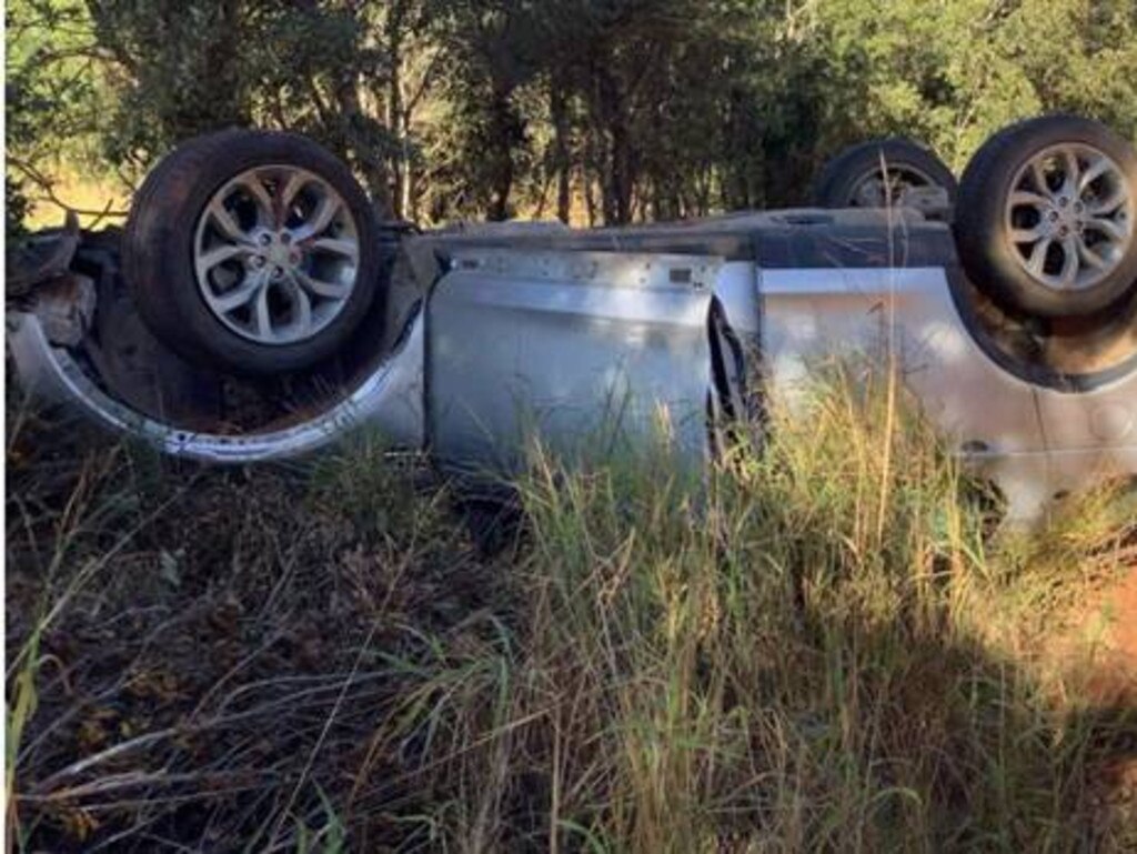 Kingaroy crash: Two teen girls taken to hospital after car rollover on ...