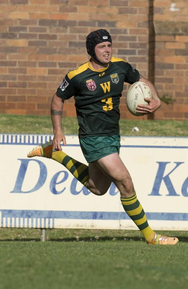 TRL Grand Final, Wattles vs Dalby Diehards. Sunday, Sep 27, 2015. Photo Nev Madsen / The Chronicle