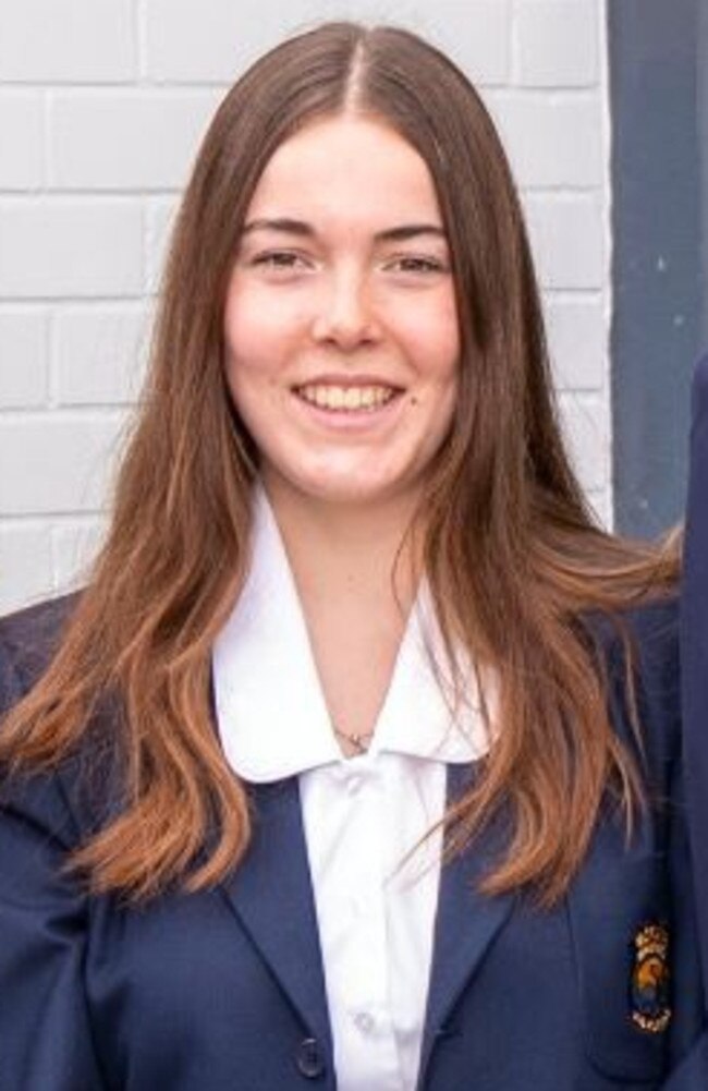 Moruya High school captain, Eleanor Wilden.