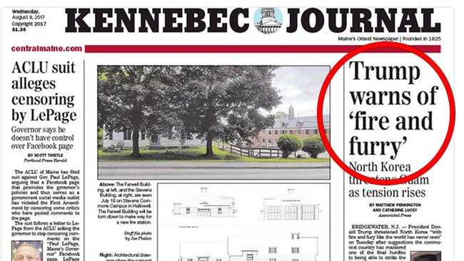 Kennebec journal deals typo