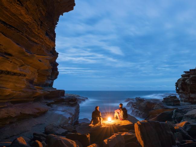 Avoca caves NSW is featured in Tourism Australia’s Come and Say G'Day, Don't Go Small … Go Australia! campaign. Picture: Tourism Australia