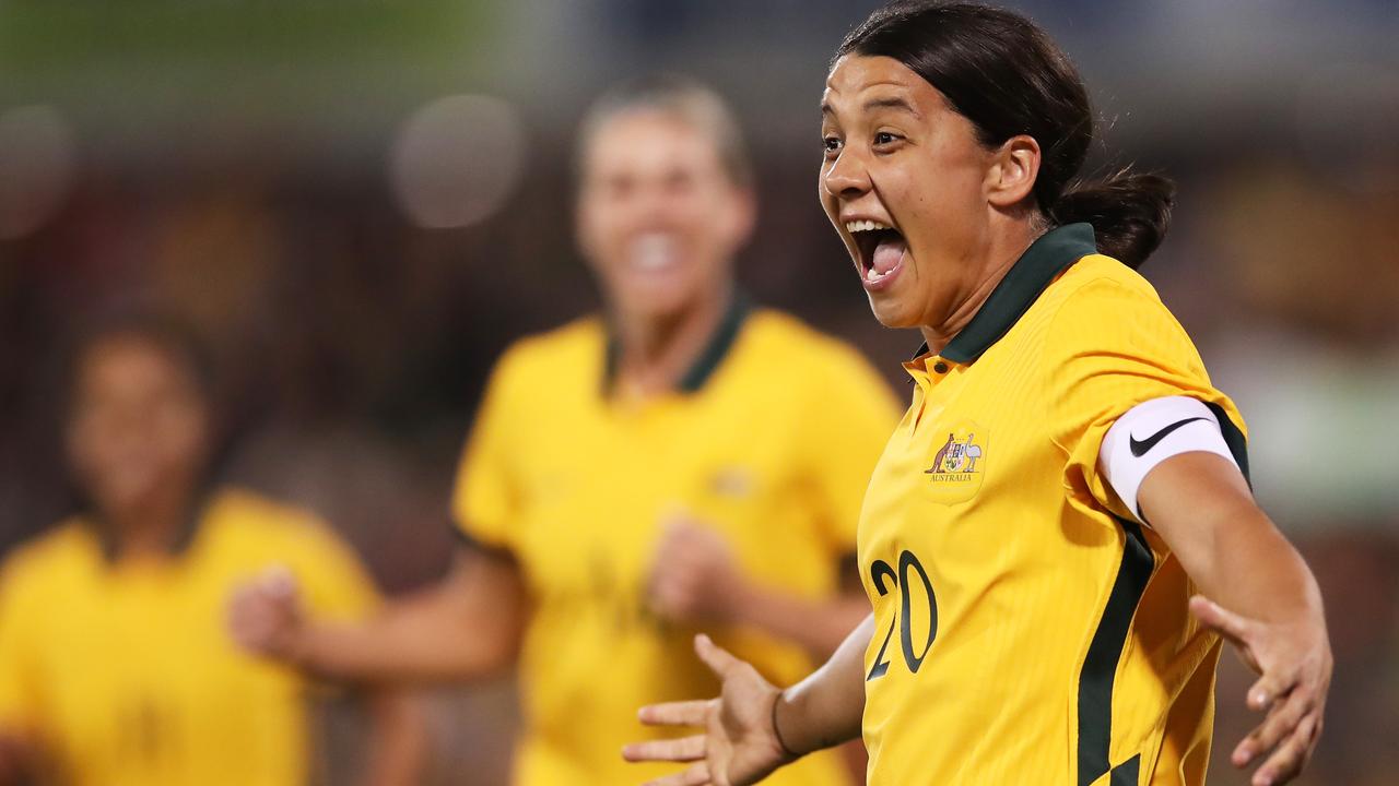 Matildas captain Sam Kerr. Picture: Matt King/Getty Images