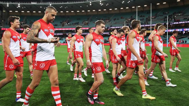 The Sydney Swans need to be careful if they are going to hang on to a place in the eight.