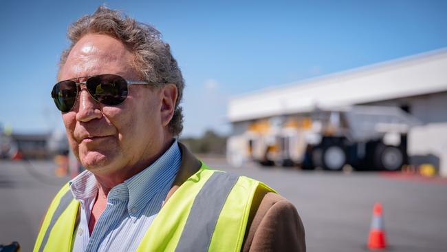 Santos has fired back at Andrew Forrest saying the cost of green hydrogen from the billionaire‘s Port Kembla plant will be nearly three times higher than hydrogen sourced from its own Moomba hub. Picture: Tony McDonough