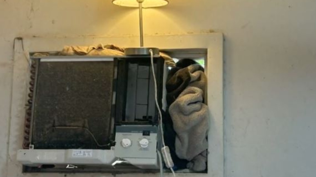 The law firm alleges tenants were forced to install their own air conditioners. Picture: 9News