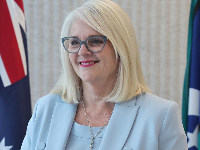 Federal member for McPherson Karen Andrews in her Varsity Lakes office. Picture Glenn Hampson