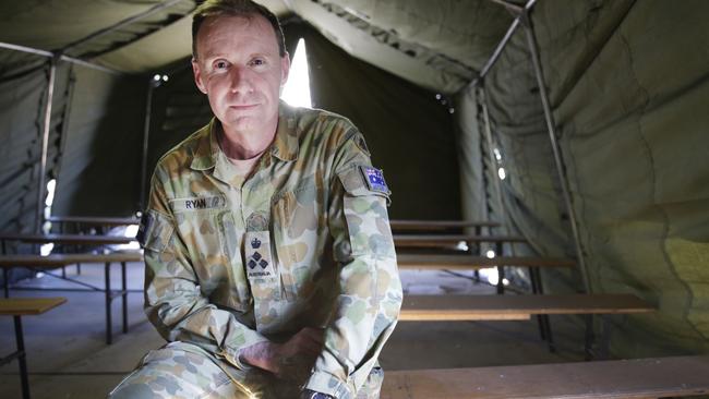 Brigadier Mick Ryan has overseen the planning and organisation of Operation Talisman Sabre.