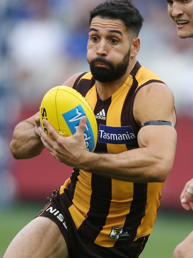 Paul Puopolo is on a one-year deal at Hawthorn. Picture: Michael Klein.