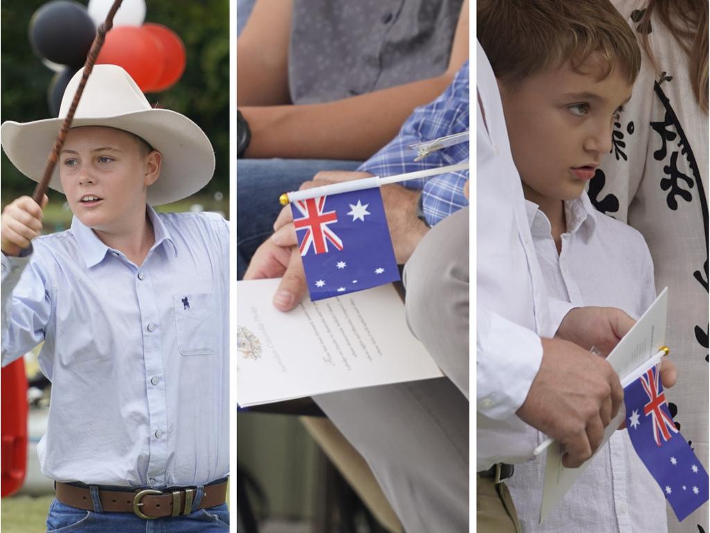 2024 Australia Day citizenship ceremony in Kingaroy.