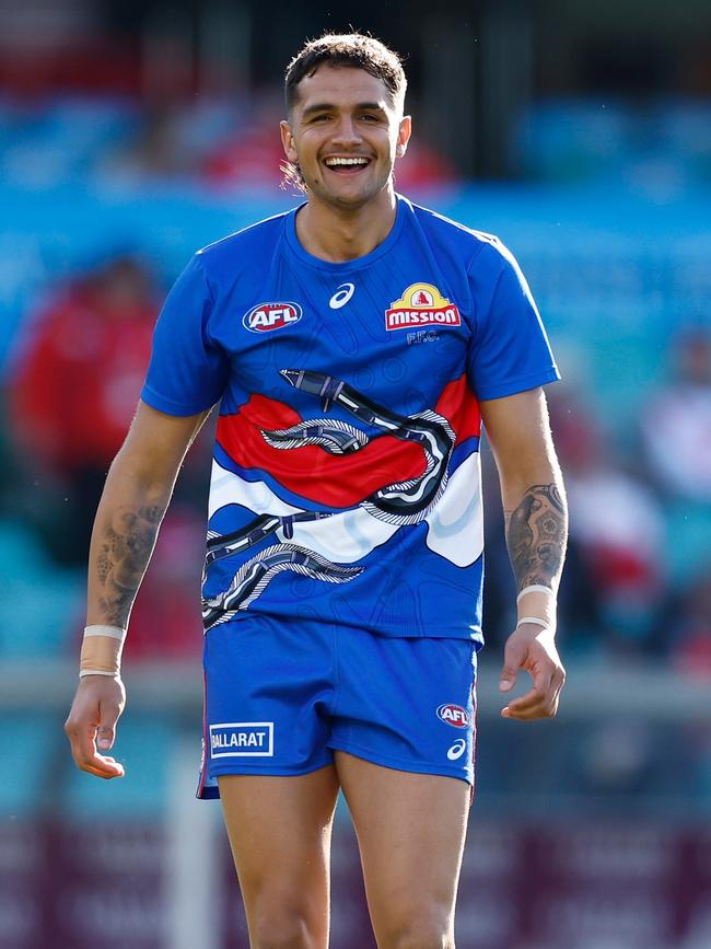 Jamarra Ugle-Hagan is unstoppable at his best. Picture: Michael Willson/AFL Photos via Getty Images