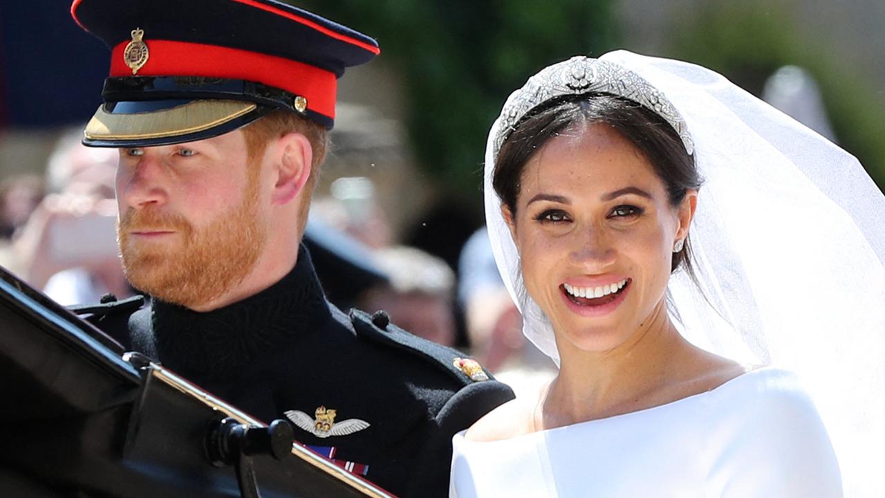 Meghan claimed her and Harry were married three days prior to their official royal wedding. Picture: Gareth Fuller / POOL / AFP