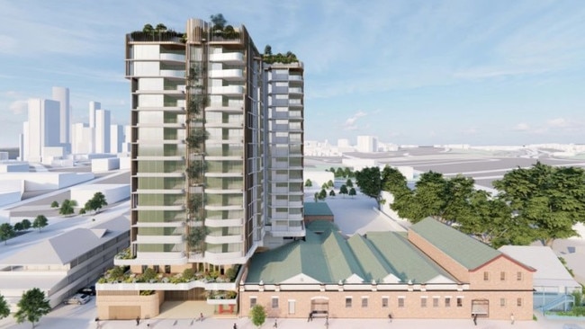 How the highrise project could look.