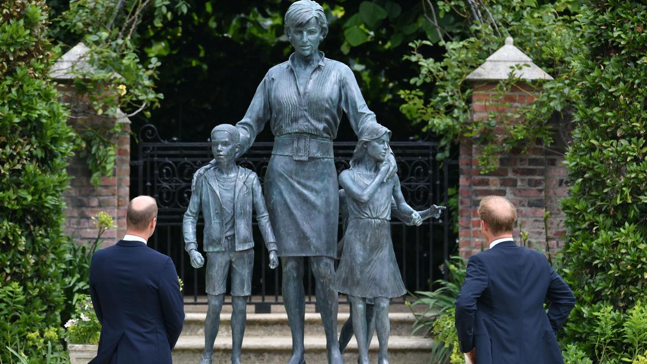 Diana’s statue was unveiled on what would have been her 60th birthday. Picture: Dominic Lipinski – WPA Pool/Getty Images