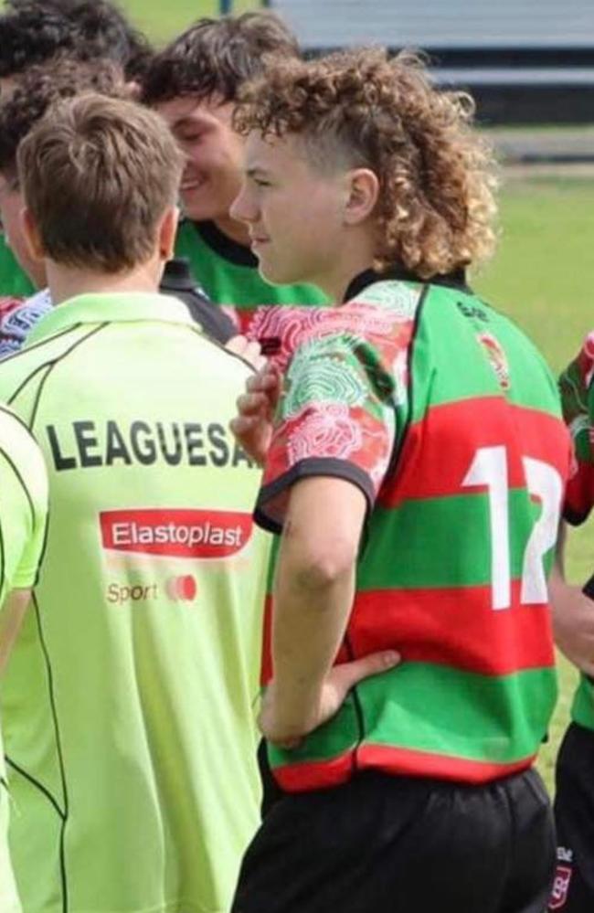 Redlands Rugby League junior Kaide Bowman-Levers.