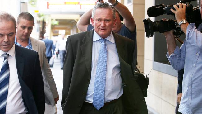 Stephen Dank after appearing in the Supreme Court.