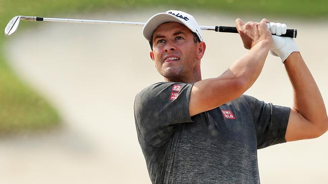 Adam Scott has missed the cut at the Australian Open. Picture: Getty Images