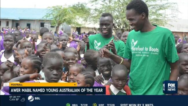 Awer Mabil awarded Young Australian of the Year