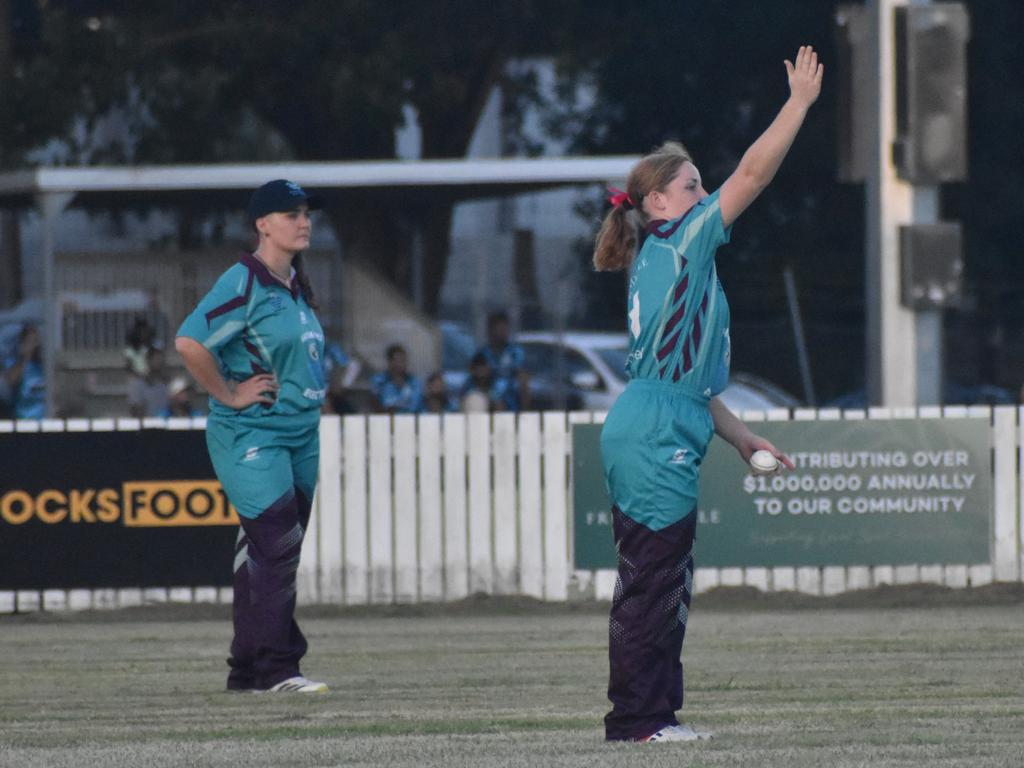Rockhampton versus Gladstone in Central Queensland Cricket's inaugural Women's Intercity Championship at the Rockhampton Cricket Grounds on February 22, 2025.
