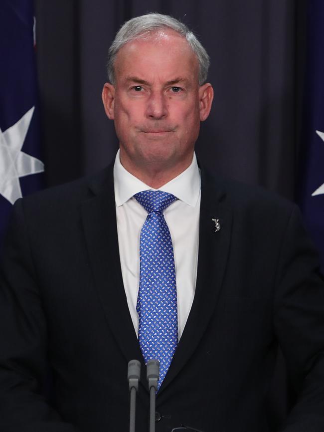 Minister for Aged Care and Senior Australians Senator Richard Colbeck. Picture: Kym Smith