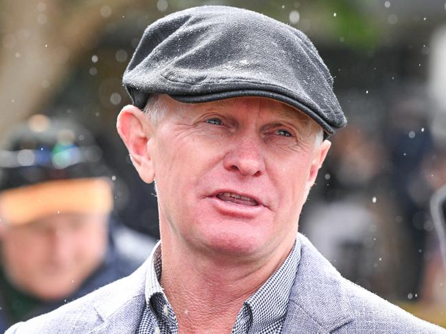 Phillip Stokes after Amade (IRE) won the bet365 Geelong Cup at Geelong Racecourse on October 25, 2023 in Geelong, Australia. (Photo by Reg Ryan/Racing Photos via Getty Images)