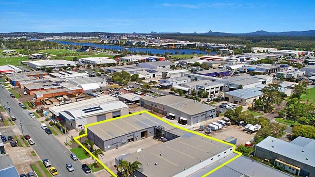 PLACE WITH SPACE: A fully tenanted freehold industrial property at 8 Commerce Ave, Warana, goes to auction in April.