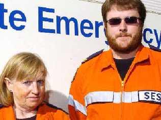 Lismore SES volunteers Susan Leckie and Scott Ferguson are travelling to Canberra later this month at the invitation of Governor-General Quentin Bryce for a thank you dinner. Picture: Jerad Williams