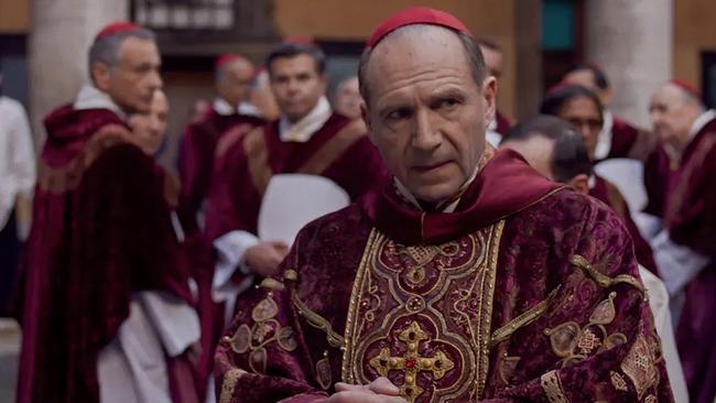 Ralph Fiennes is generating Oscars buzz for his role as Cardinal Lawrence in Conclave.