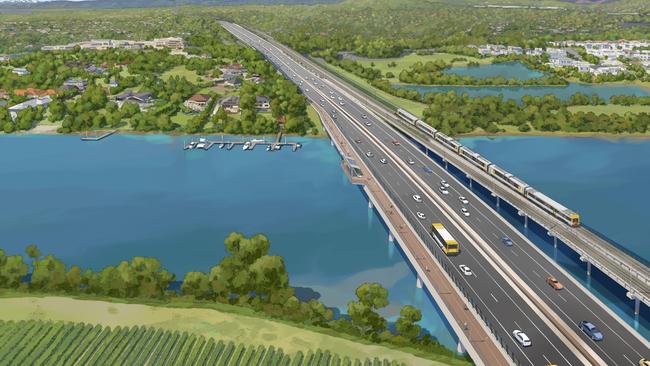 New detailed artist impressions of the Coomera Connector