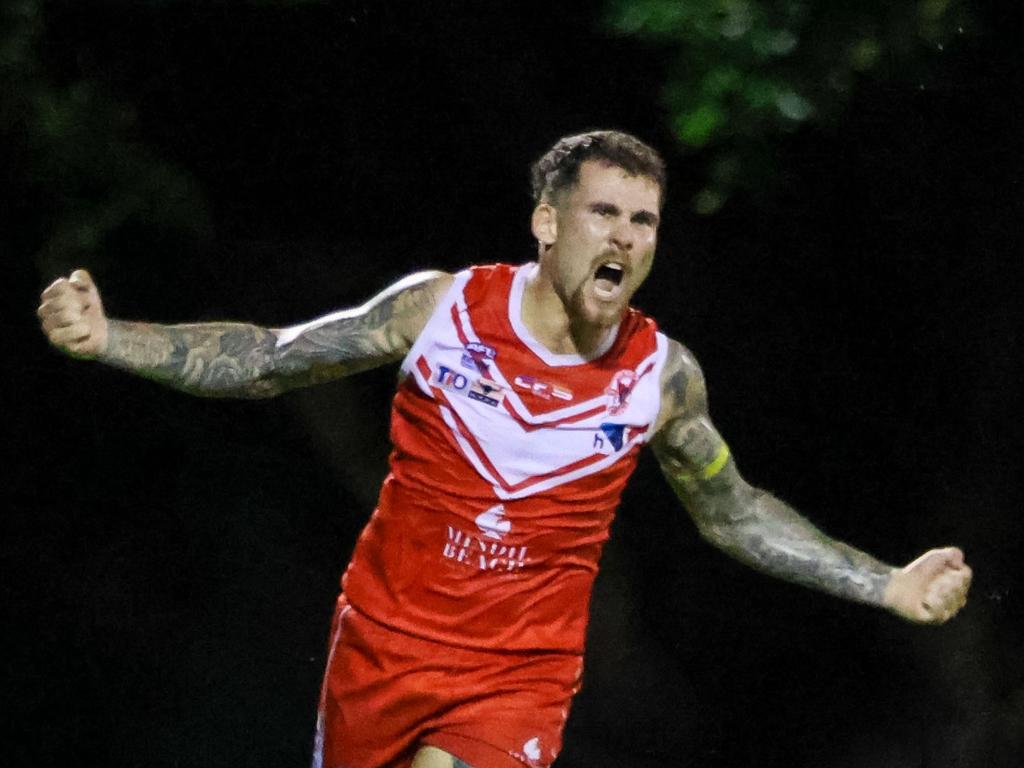 Jayden Magro slotted 37 goals by the Christmas break. Picture: Celina Whan / AFLNT Media