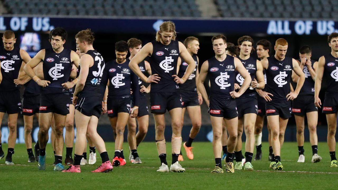 Carlton faces St Kilda on Friday night (Photo by Michael Willson/AFL Photos via Getty Images)