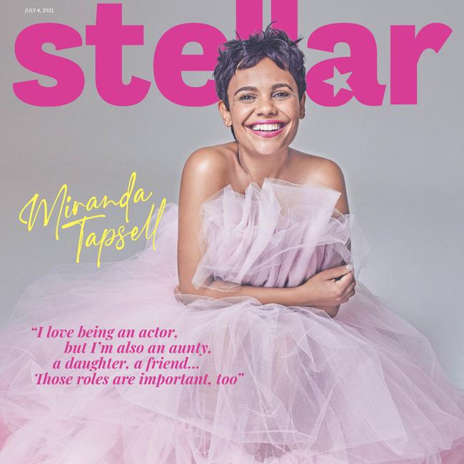 Miranda Tapsell stars on the cover of this Sunday’s Stellar.