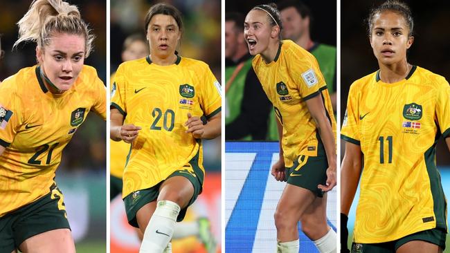 Matildas player ratings vs Denmark