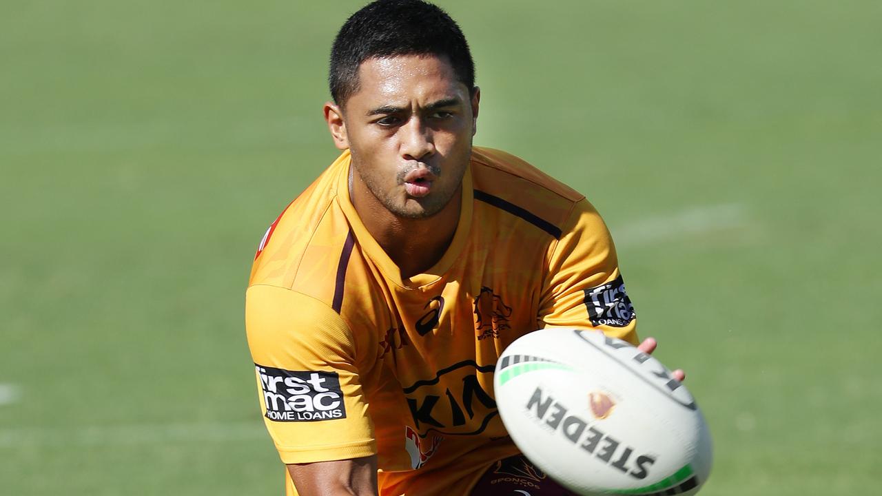 Anthony Milford at Broncos training.