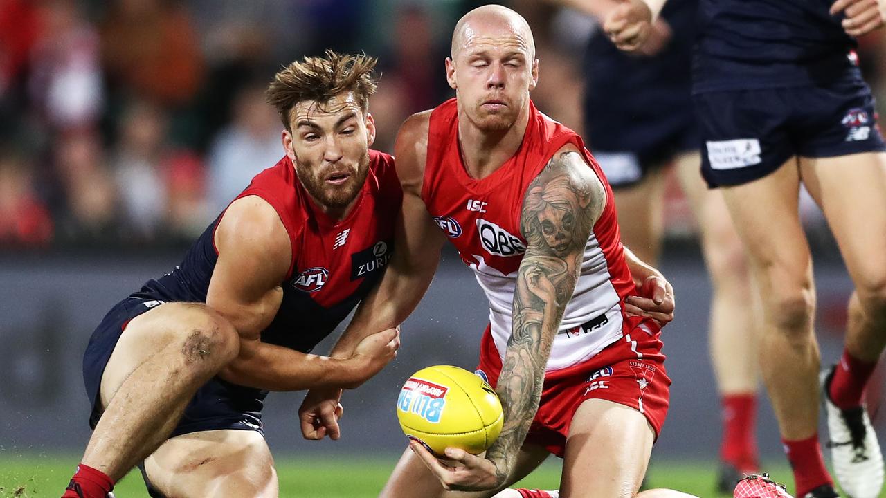 Zak Jones has made a move into the midfield. Picture: Getty Images 