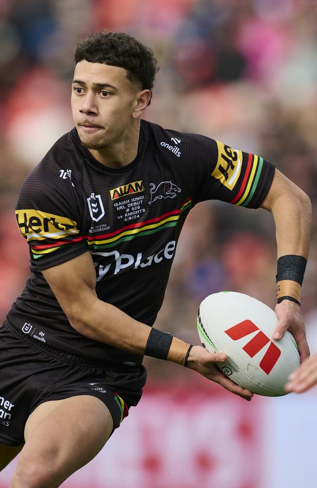 Recruit Isaiah Iongi is tipped to replace Clint Gutherson at fullback. Picture: Brett Hemmings/Getty Images