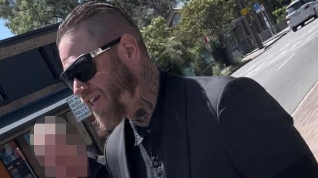 James Grant leaves Penrith Local Court.