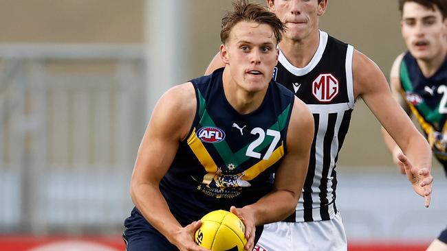 Power midfielder George Stevens shone brightly for Vic Country on Saturday. Picture: Getty Images