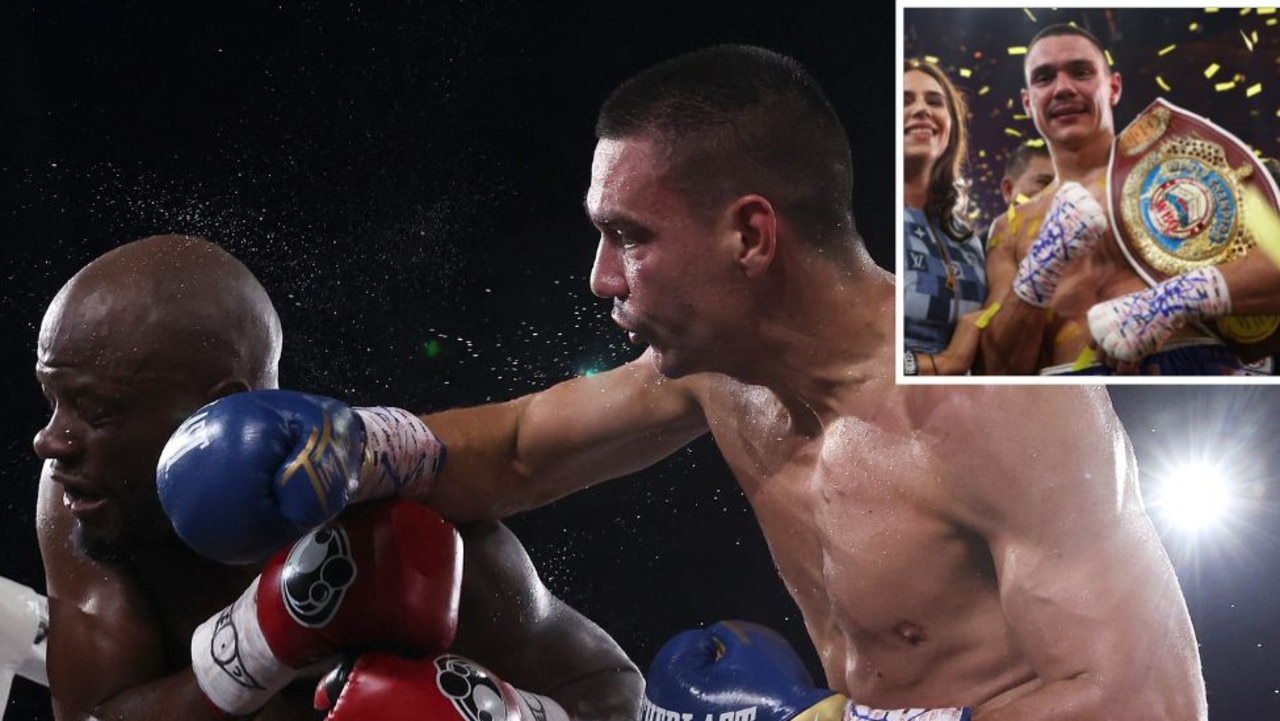 Tim Tszyu defeats Tony Harrison 9th round knockout, video, result, highlights, Jermell Charlo, critics news.au — Australias leading news site