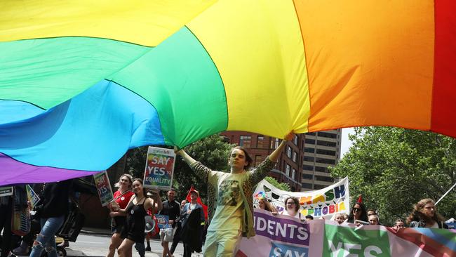 There are concerns the bill won’t protect gay and lesbian students. Picture: Daniel Munoz/AAP