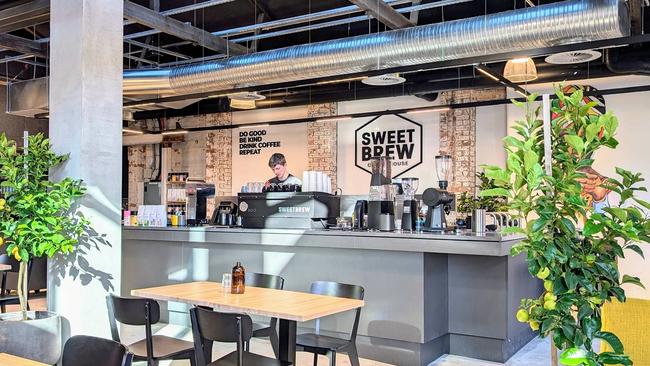 Sweetbrew Coffee House's new Cimitiere Street location in Launceston. Picture: Supplied