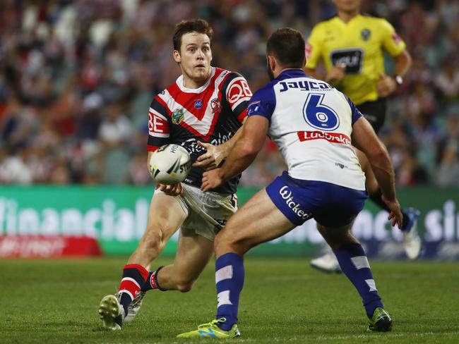 Luke Keary made a welcome return for the Roosters. Picture: AAP