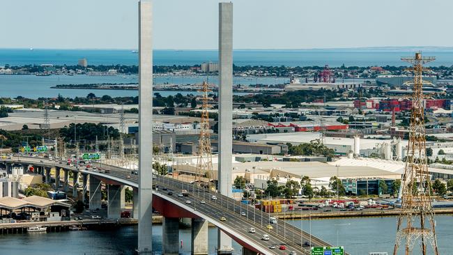 The Andrews Government is lining up to give CityLink owner Transurban an extra $8 billion, straight out of the pockets of Victorian motorists and businesses. Picture: Jason Edwards