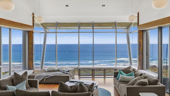 The house is a true standout in Moggs Creek. Picture supplied by Great Ocean Road Real Estate Holidays