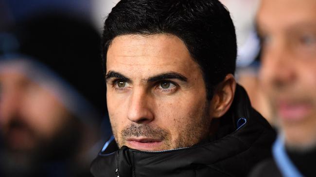 Mikel Arteta takes charge at Emirates Stadium.