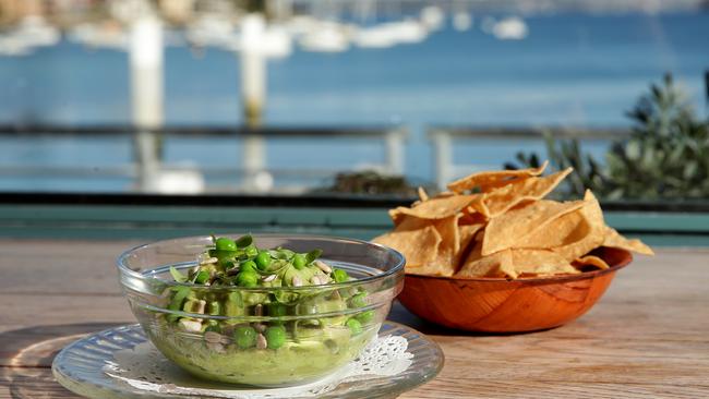 Pease please. The pea guacamole at Papi Chulo. Pictures: Troy Snook