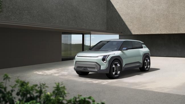 Kia’s EV3 concept points to a fun-sized EV.