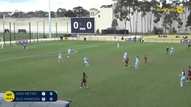 Replay: NSW Metro v Queensland Maroon (U15 grand final) - Football Australia Girls National Youth Championships Day 6