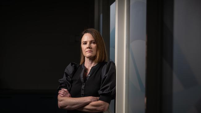 Barwon Community Legal Services CEO Bryanna Connell at their offices in Belmont. Picture: Brad Fleet