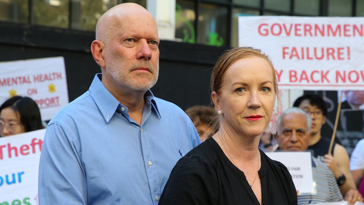 Derek and Rachel Williams say they’ve been put through ‘four years of psychological trauma’. Picture: NCA NewsWire/ Gaye Gerard